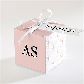 Geschenkbox Hochzeit art deco romantik