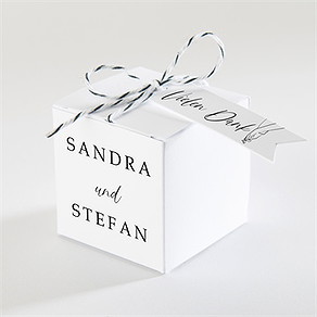 Geschenkbox Hochzeit skizze