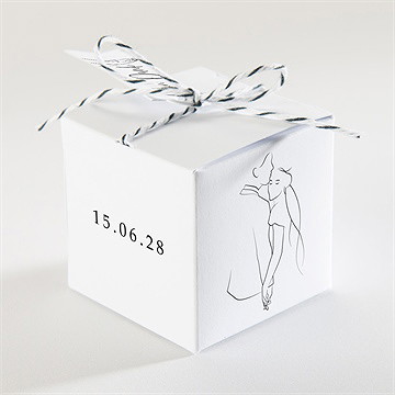 Geschenkbox Hochzeit Skizze - Vue 2