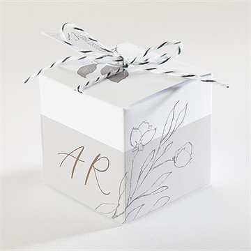Geschenkbox Hochzeit Elegante Skizze - Vue 2