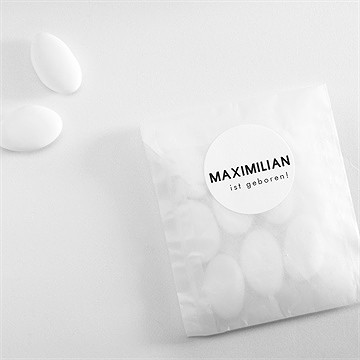 Sticker Geburt fotoautomat design - Vue 4