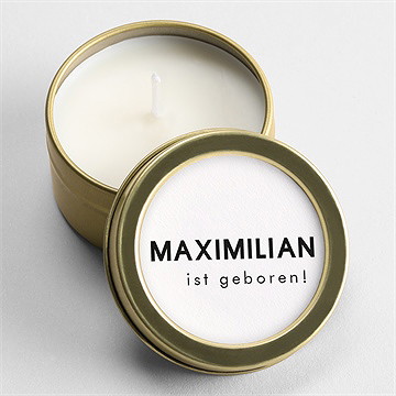 Kerze Geburt fotoautomat design