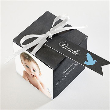 Geschenkbox Taufe blauer engel - Vue 3