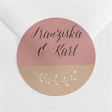 Aufkleber Hochzeit festlichkeit