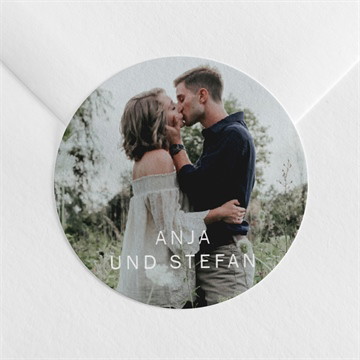 Aufkleber Hochzeit lorbeergrün