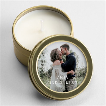 Kerze Hochzeit lorbeergrün