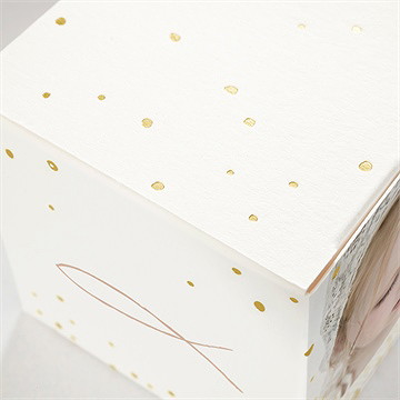 Geschenkbox Taufe meine taufe - gold - Vue 2
