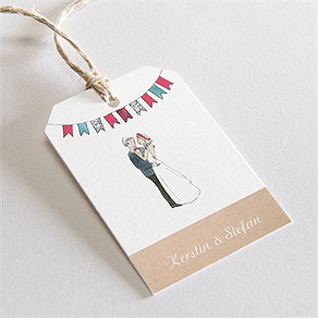 Geschenkanhänger Hochzeit hochzeitspaar
