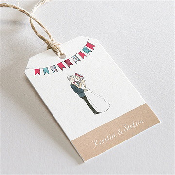 Geschenkanhänger Hochzeit hochzeitspaar