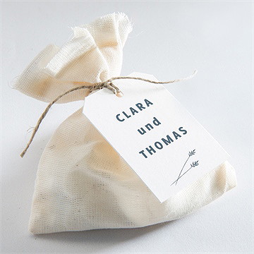 Geschenkanhänger Hochzeit halm - Vue 2