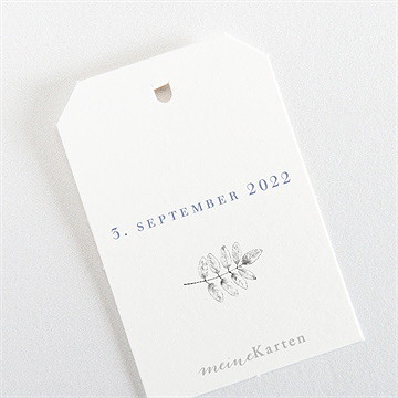 Geschenkanhänger Hochzeit herbarium - Vue 3