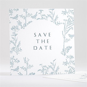 Save the Date Karte exklusive freude