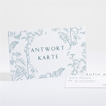 Antwortkarte Hochzeit exklusive freude
