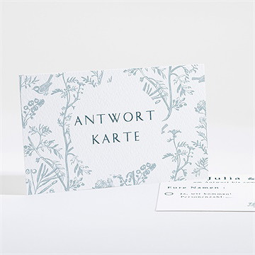 Antwortkarte Hochzeit exklusive freude