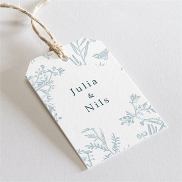 Geschenkanhänger Hochzeit exklusive freude