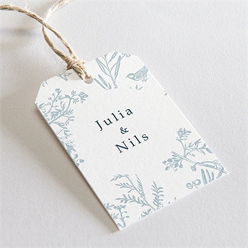 Geschenkanhänger Hochzeit exklusive freude