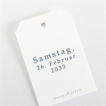 Geschenkanhänger Hochzeit exklusive freude - vue 3