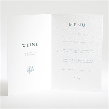 Menükarte Hochzeit exklusive freude - Vue 2
