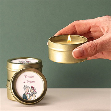 Kerze Hochzeit Hochzeitspaar - Vue 2