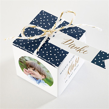 Geschenkbox Kommunion Sternenhimmel - Vue 3