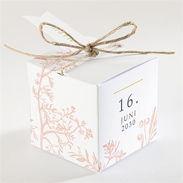 Geschenkbox Kommunion Pflanzendrucke - Vue 2