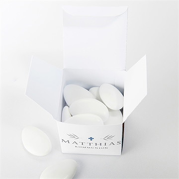 Geschenkbox Kommunion Vergiss Mich Nicht - Blau - Vue 4