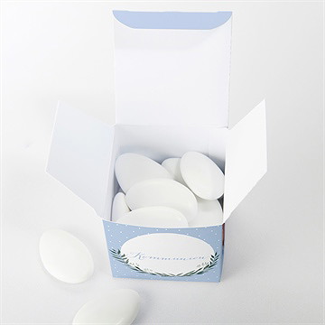Geschenkbox Kommunion Zartes Blau - Vue 4