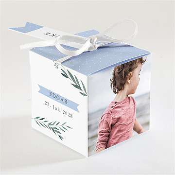 Geschenkbox Kommunion Zartes Blau - Vue 2