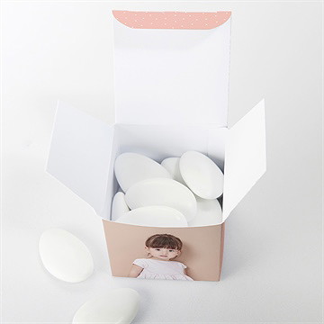 Geschenkbox Kommunion Zartes Rosa - Vue 4