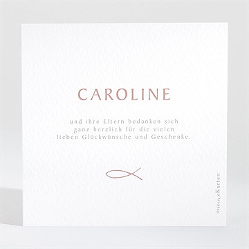 Dankeskarte Kommunion schöner iktus - Vue 2