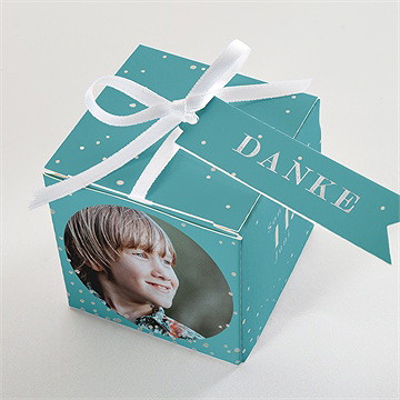 Geschenkbox Kommunion Silberner Stern - Silber - Vue 4