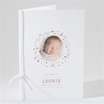 Kirchenheft Taufe blühendes glück