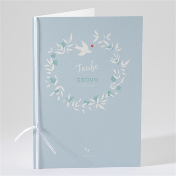 Kirchenheft Taufe Tauftaube