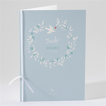 Kirchenheft Taufe tauftaube