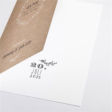 Kirchenheft Taufe taufe in kraftpapier - Vue 2