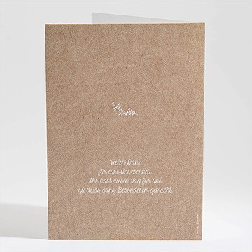 Kirchenheft Taufe taufe in kraftpapier - Vue 4