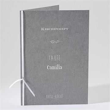 Kirchenheft Taufe symbolisch