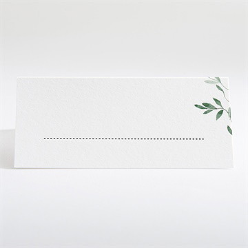 Tischkarte Taufe naturbezogen - Vue 2