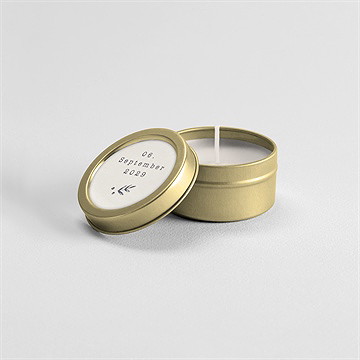 Kerze Hochzeit Laub - Vue 3