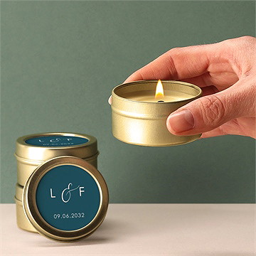 Kerze Hochzeit Love Is All - Vue 2