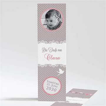 Andenken Taufe Vogelgesang Mädchen