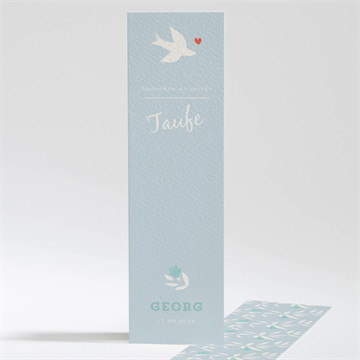 Andenken Taufe tauftaube