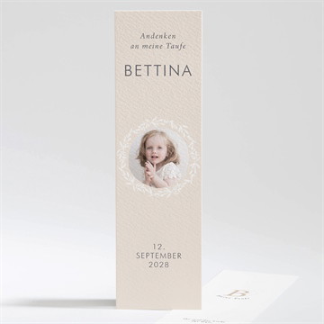 Andenken Taufe goldene taube - gold