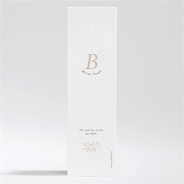 Andenken Taufe goldene taube - Vue 2