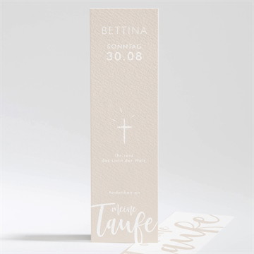 Andenken Taufe Kupfer schrift - kupfer fisch