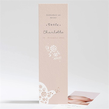 Andenken Taufe friedenstaube