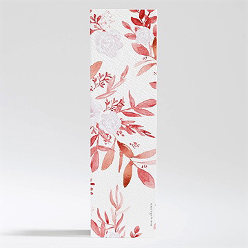 Andenken Taufe pflanzenschmuck rot - Vue 2