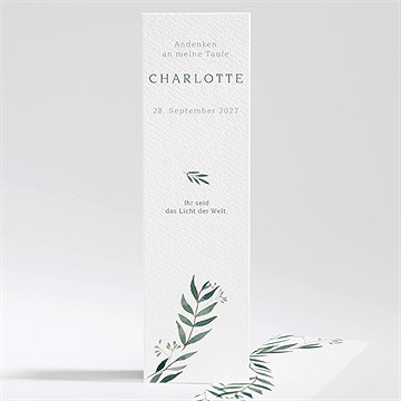 Andenken Taufe pflanzenschmuck