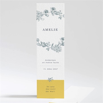 Andenken Taufe fröhliches porträt