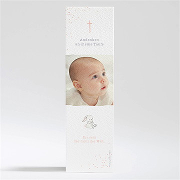 Andenken Taufe kleines kaninchen - Vue 2